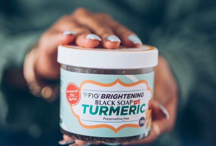 Fig Brightening Black Soap