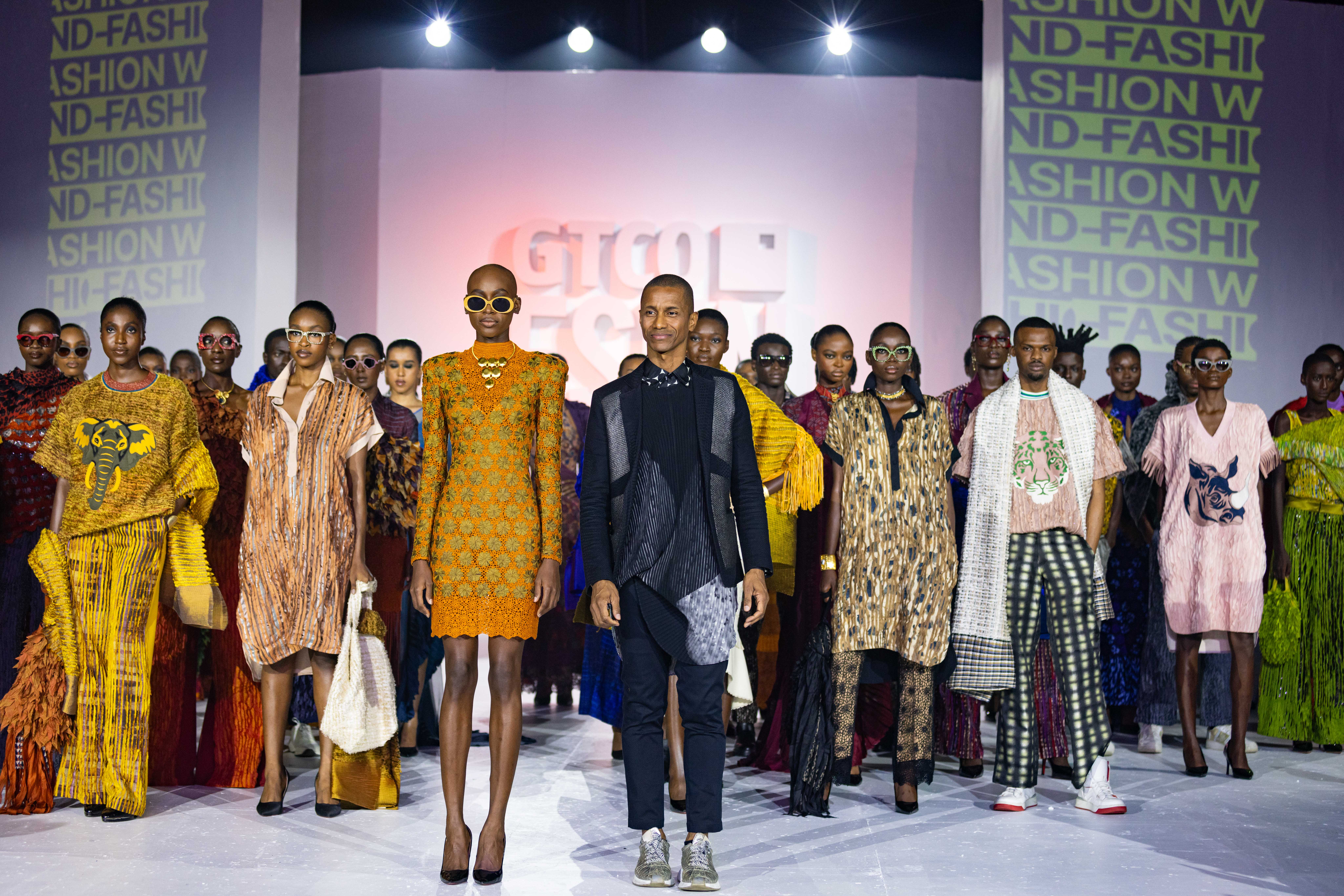 Eric Raisina at GTCO Fashion Weekend 2024